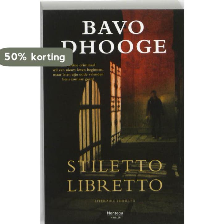 Stiletto libretto / LA-reeks / 2 9789022323519 Bavo Dhooge, Livres, Thrillers, Envoi