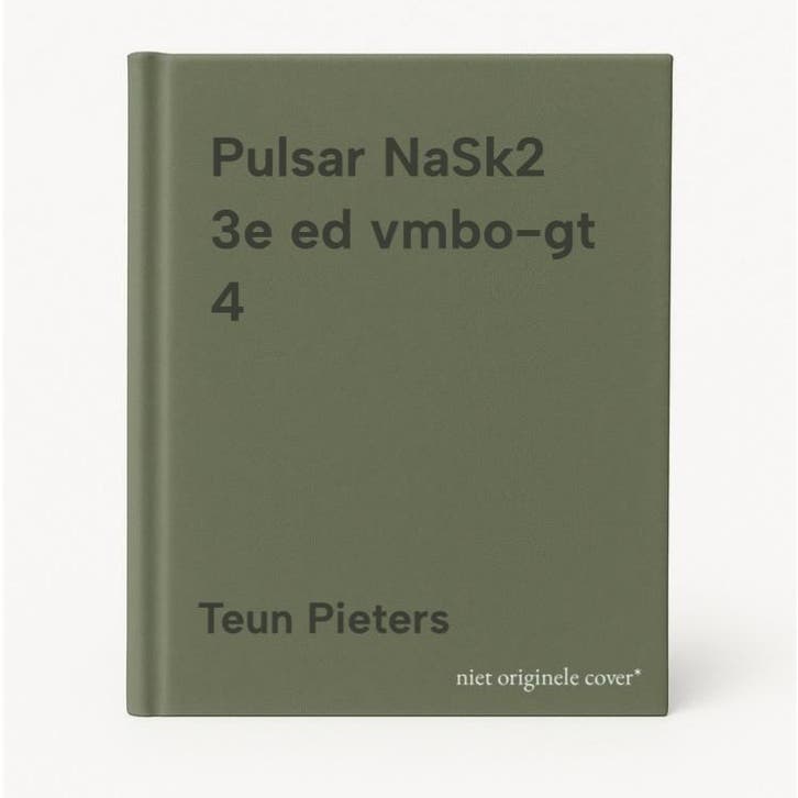 Pulsar NaSk2 3e ed vmbo-gt 4 9789001874063 Teun Pieters, Livres, Livres scolaires, Envoi