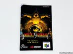 Nintendo 64 / N64 - Mortal Kombat 4 - EEU - Manual, Verzenden