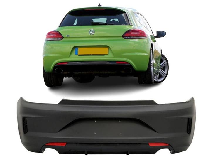 Achterbumper | geschikt voor Volkswagen | Scirocco 2014-2017, Auto-onderdelen, Carrosserie, Nieuw, Volkswagen, Verzenden