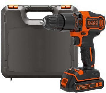 Black+Decker 18V Accuboormachine | -34% | Retour deal, Doe-het-zelf en Bouw, Gereedschap | Boormachines, Verzenden, Zo goed als nieuw