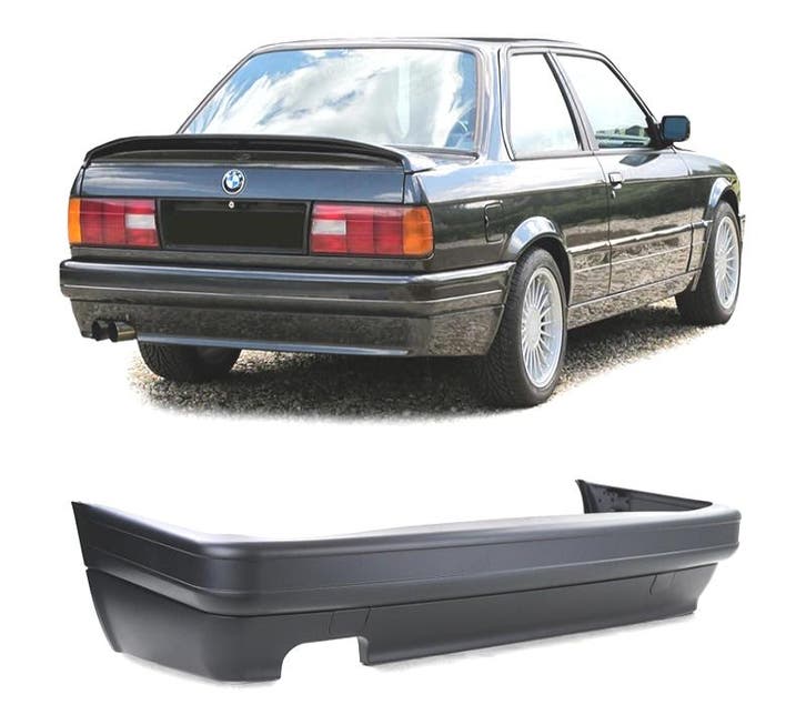 PARE CHOCS ARRIÈRE COMPLET BMW E30 84-91 LOOK M TECH 2, Auto-onderdelen, Carrosserie, Verzenden