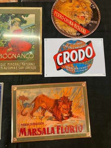 Ramazzotti, Crodo, Marsala Florio, Ferro China Bisleri,, Antiek en Kunst