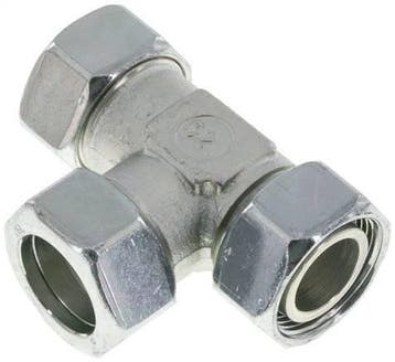 28L Acier Galvanisé Droit Angle T En Coude Coupe Raccord, Bricolage & Construction, Verzenden