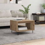 vidaXL Salontafel artisanaal eikenkleurig 60 x 50 x 40 cm, Huis en Inrichting, Verzenden, Nieuw