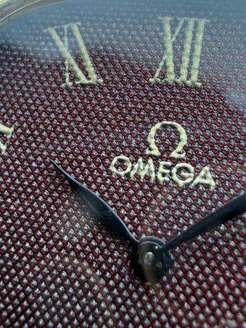 Omega - Zonder minimumprijs - Burdundy Honeycomb Roman, Nieuw