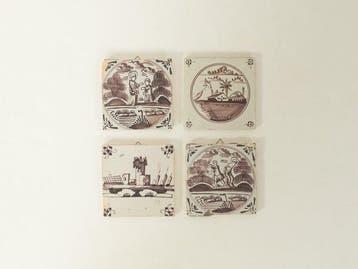 Antiek Tegel (17) - Antiek - 1800-1850 - Antieke