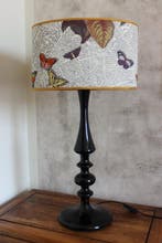 Tafellamp - complete met lampenkap van vintage