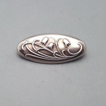 Argent, Hugo Sandig, Lelietjes van Dalen - Broche - Art