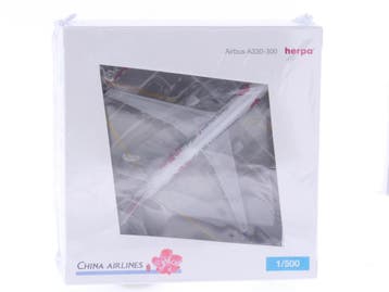 Schaal 1:500 Herpa 515092 China Airlines Airbus A330-300..., Ophalen of Verzenden