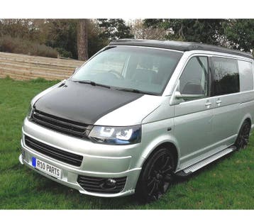 SPOILER AVANT VOLKSWAGEN VW T5 TRANSPORTER 10-15 LOOK SPORTL, Verzenden, Neuf
