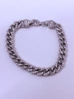 Zonder minimumprijs - Armband Zilver Saffier - Grumetta, Nieuw