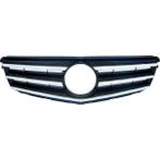Grill | Mercedes Benz C-Klasse 2007-2011 -chroomzwart, Verzenden, Nieuw, Mercedes-Benz