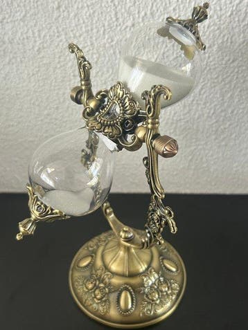 Sablier - Verre, Laiton - 1990-2000, Antiquités & Art