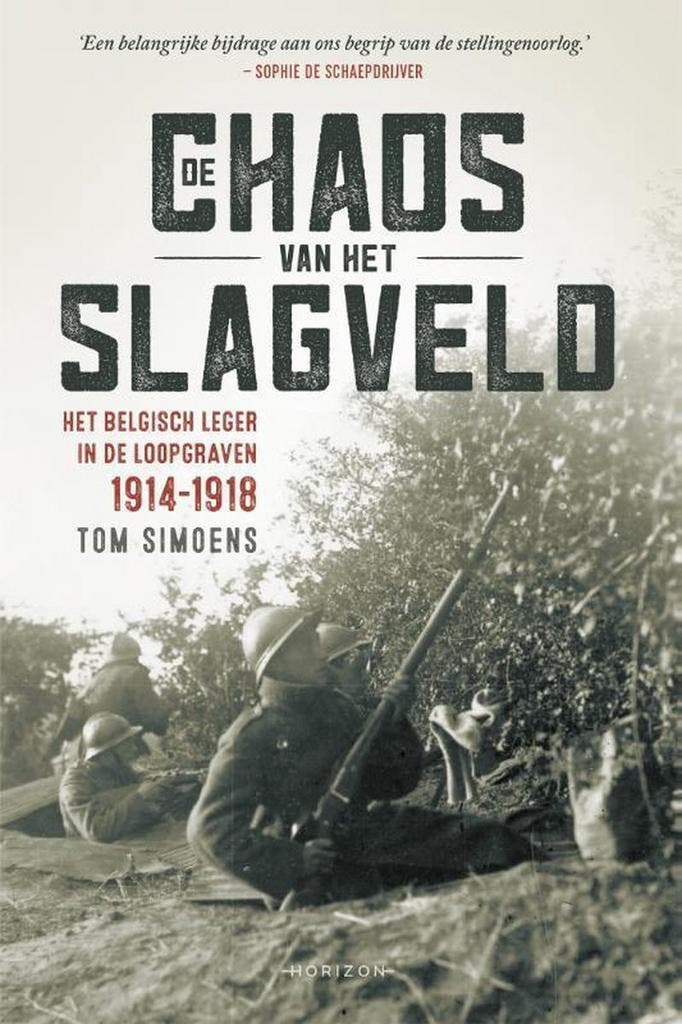 De chaos van het slagveld 9789492159663 Tom Simoens, Livres, Guerre & Militaire, Envoi