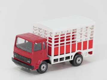 Schaal 1:43 NOREV 528 DAF-veewagen #6097, Ophalen of Verzenden, Gebruikt, Norev