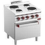 Fornuis + Oven | OPTIMA 700 | Elektrisch | 4 Kookpunten, Verzenden