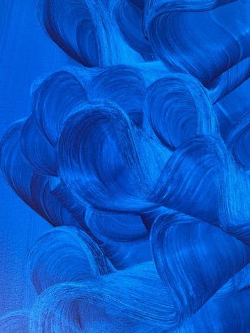 Ewa Kaczmarek EK.art - Blue – Crystal Frost XXL
