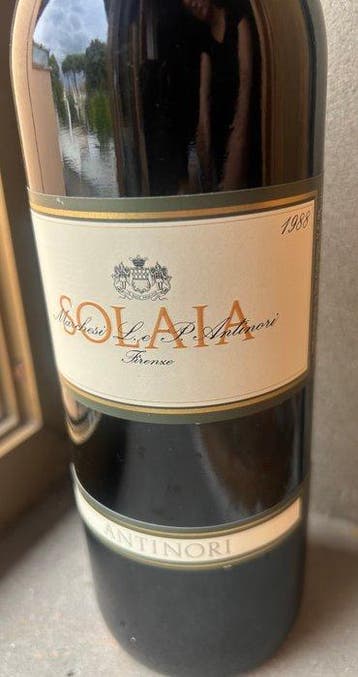 1988 Antinori Solaia - Toscane - 1 Fles (0,75 liter), Nieuw