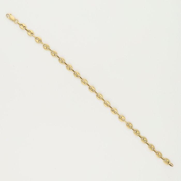 Armband - 18 karaat Geel goud, Handtassen en Accessoires, Armbanden