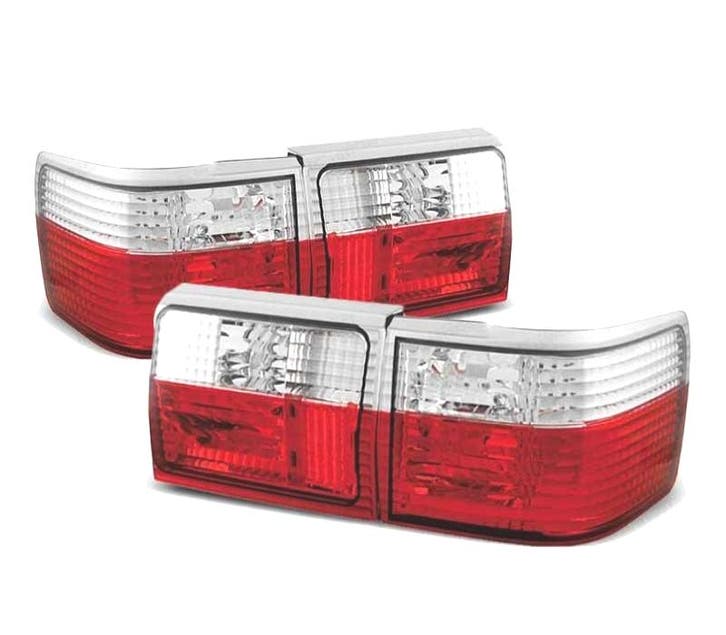 Feux Arrière Pour Audi 80 Avant 86-91 Rouge Chromé, Auto-onderdelen, Verlichting, Verzenden