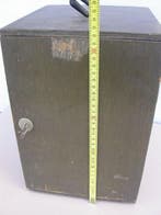 Microscoop - wooden box cabinet - 1970-1980