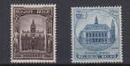 België 1936/1938 - zegels uit blokken 5/9 - OBP : 436 , 437, Gestempeld