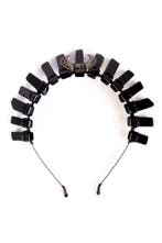 Haarband Bergkristal Zwart Maan Kristal Diadeem Fantasy Boho, Kleding | Dames, Ophalen of Verzenden, Nieuw