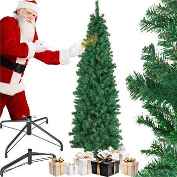 2dekans | tectake® Kunstkerstboom - Levensecht met flexibele, Diversen, Ophalen of Verzenden, Nieuw