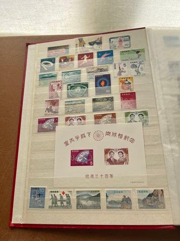 Japan 1955/1993 - zeer veel materiaal, Postzegels en Munten, Gestempeld