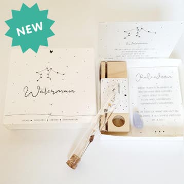 Cadeausetje edelsteen sterrenbeeld (alle sterrenbeelden), Ophalen of Verzenden, Nieuw