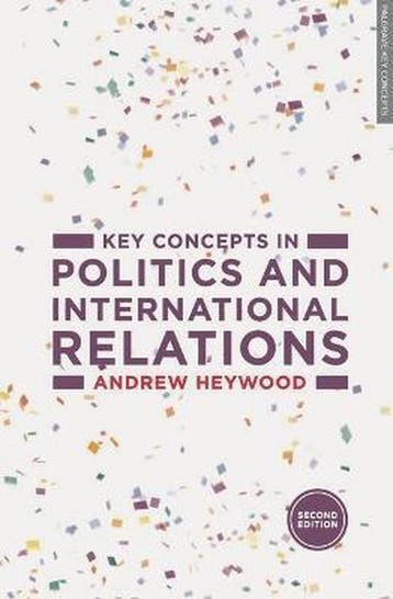 Key Concepts in Politics and International Relations, Verzenden, Zo goed als nieuw, Andrew Heywood