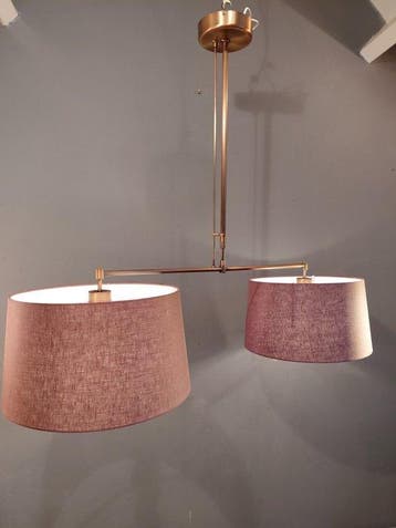 Steinhauer - Plafondlamp - Messing - Hanglamp - Dimmerstang, Nieuw