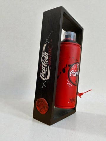 WASE - Figurine-jouet AÉROSOL SPRAY COCA COLA 13/100 - 2020