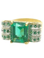Sans prix de réserve - Bague - 9 carats Argent, Or jaune, Nieuw