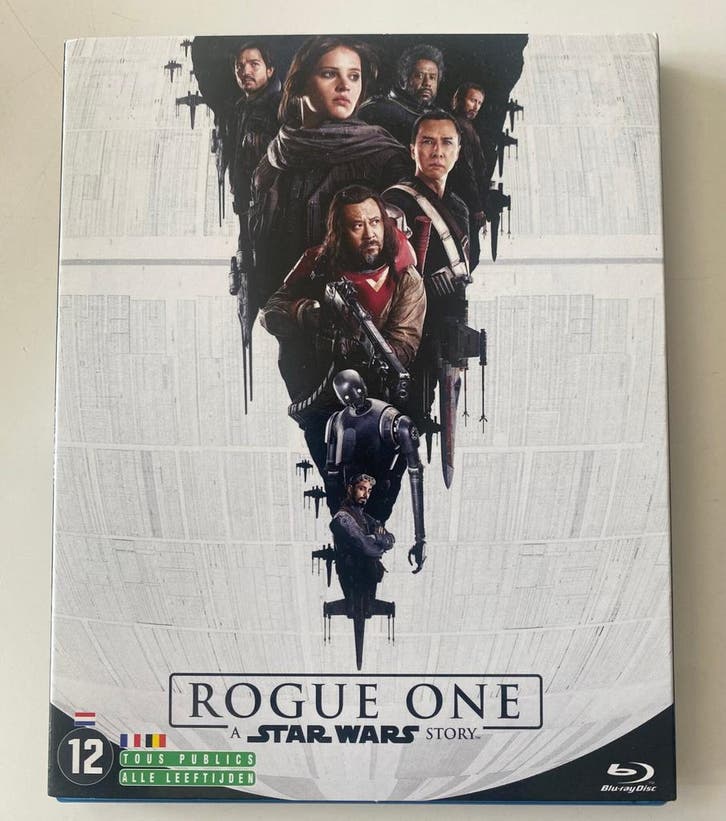 ROGUE ONE A STAR WARS STORY (2 DISC) (WITH SLIPCOVER), Cd's en Dvd's, Blu-ray, Gebruikt