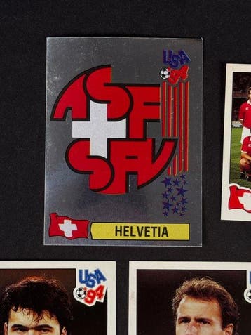 1994 Panini USA 94 World Cup, Switzerland: complete team