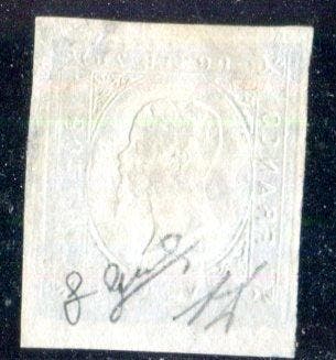 Italiaanse oude staten - Sardinië 1854 - 20 cent 3e uitgifte, Timbres & Monnaies, Timbres | Europe | Italie