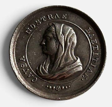 Italië, Pauselijke Staat Pio IX. Medal - CAVSA NOSTRAE