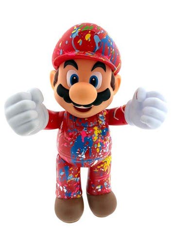 Koen Betjes (1992) - Super Mario Splash! (Pollock style)