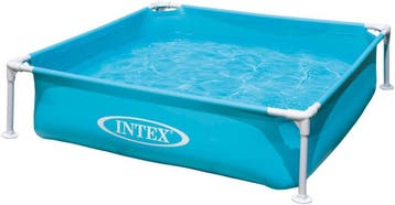 Intex Frame Zwembad 122cm | Retour deal -34% | Weg is weg, Tuin en Terras, Zwembaden, Verzenden, Minder dan 80 cm, Vierkant, Opzetzwembad
