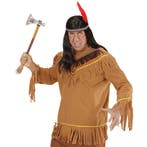Indianen Shirt Bruin Heren, Verzenden, Nieuw