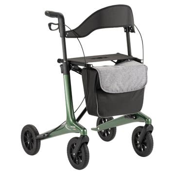 MultiMotion Carbon rollator met softwielen - Maat L - Groen, Diversen, Ophalen of Verzenden, Nieuw