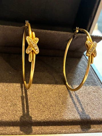 Chaumet - Oorbellen - 18 karaat Geel goud, Nieuw