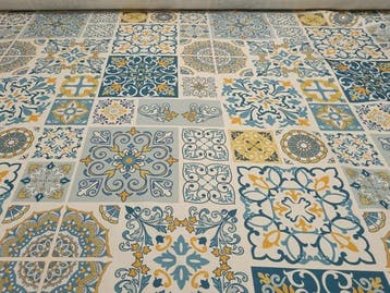 Bella Sicilia E 605 maat 5 × 1,60 m - Textiel - 500 cm - 160