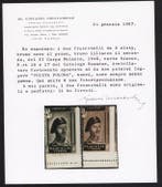 Poolse korps 1946 - 2 zl. paarsbruin en donkerbruin. Zonder, Postzegels en Munten, Gestempeld