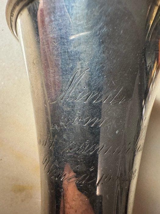 Kroes - .925 zilver - 1948, Antiquités & Art, Antiquités | Argent & Or