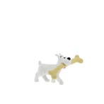 Kuifje PVC Beeldje Bobbie met Been 5 cm, Verzamelen, Ophalen of Verzenden, Nieuw