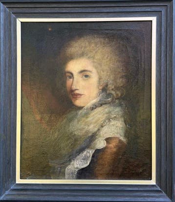 English School (XIX) - Portrait Of Lady Elizabeth