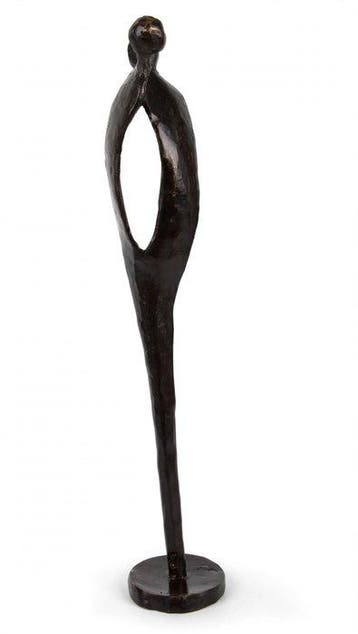 Abdoulaye Derme - Sculpture, Sculpture abstraite de couple